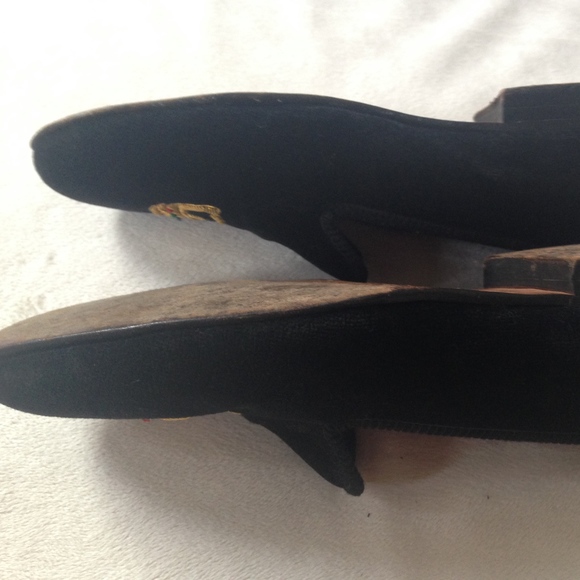 Carroll & Co Velvet Loafers - Picture 6 of 7